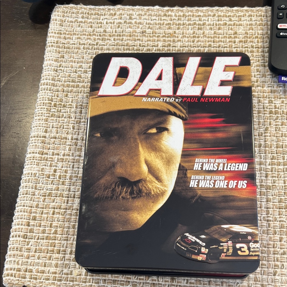 Dale Earnhardt Documentary DVD Tin